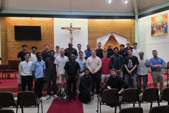 The group at St Augustine's in Milton Keynes.