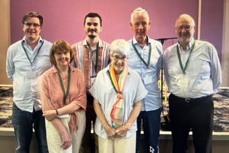Paul Morrison, Billy Vaughan, Quakers in Britain,  Brian O' Toole, NJPN, John Battle, former MP, Liz Archibald,  Anne Peacey NJPN