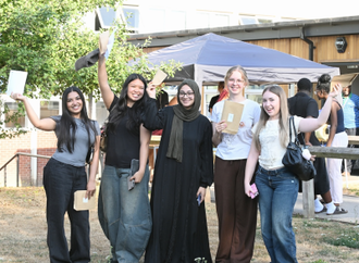 Cardinal Wiseman students celebrate results