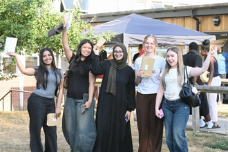 Cardinal Wiseman students celebrate results