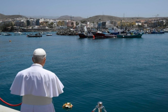 Pope Leo during his recent visit to the Canary Islands Image Vatican Media