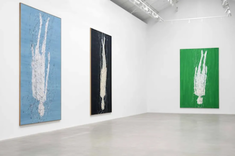Im Wald ein Wesen gefunden, Paintings by Georg Baselitz, 2025 © Image courtesy of Georg Baselitz / Thaddaeus Ropac Gallery Paris