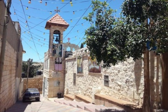 St George's Melkite Church, Zababdeh. Image: Latin Patriarchate of Jerusalem