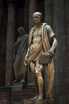 Saint Bartholomew Flayed by Marco d'Agrate,1562, Marble © Milan Cathedral / Alamy