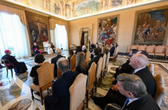 Pope meets SVP USA group - Vatican Media