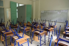 Empty classroom