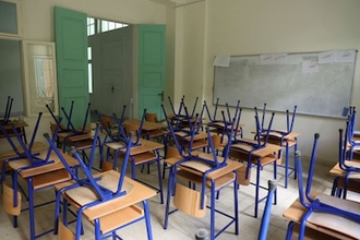 Empty classroom