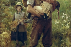 A Heavy Burden, by Arthur Hacker  © Private Collection
