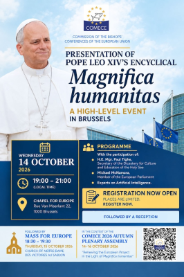 Brussels: Pope Leo XIV's Encyclical Magnifica humanitas to be presented at public event | ICN