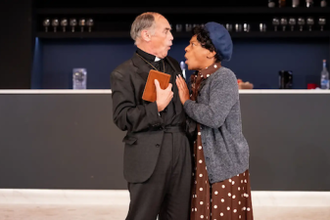 Mark Rylance and Nakeba Buchanan. Image by Suzette Llewellyn