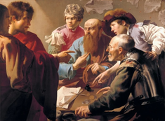 The Calling of Saint Matthew by Hendrick ter Brugghen, 1621 © Centraal Museum, Utrecht