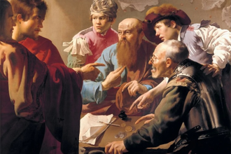 The Calling of Saint Matthew by Hendrick ter Brugghen, 1621 © Centraal Museum, Utrecht