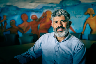 Daoud Nasser from the Tent of Nations will speak at Liverpool Cathedral. Image Amos Trust