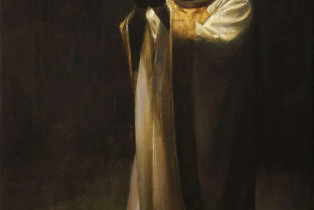 Saint Padre Pio, by John McCoy, 2017 © John McCoy Art, all rights reserved