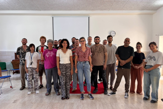 At the Talitha Kumi Educational Center over 20 staff members reviewed the protocols and priorities guiding RHR work in the field