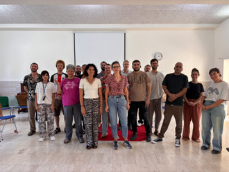 At the Talitha Kumi Educational Center over 20 staff members reviewed the protocols and priorities guiding RHR work in the field