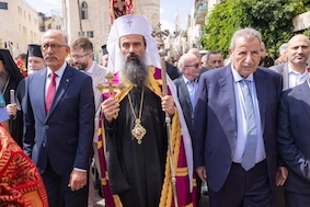 Arrival of Patriarch Daniel