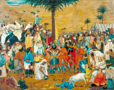 The Flight Out of Egypt - Richard Dadd
