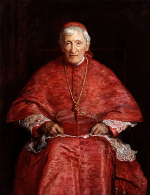 John Henry Newman by Sir John Millais, 1881 © Alamy National Portrait Gallery, currently at Arundel Castle