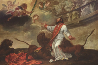 Martyrdom of St Ignatius of Antioch, by Pier Leone Ghezzi, 1750 © Galleria Nazionale d'Arte Antica, Palazzo Barberini and Palazzo Corsini Rome