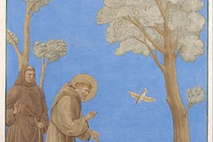 Johann Anton Ramboux: Saint Francis Preaching to the Birds - Google Art Project