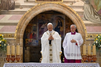 Pope Leo during his pastoral visit to Assisi on 6 August 2026 - Vatican Media