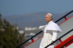 Pope's arrival in Gran Canaria 11 June 2026.