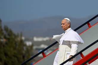 Pope's arrival in Gran Canaria 11 June 2026.