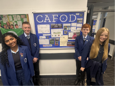 Members of the St John Plessington Catholic College LiveSimply team