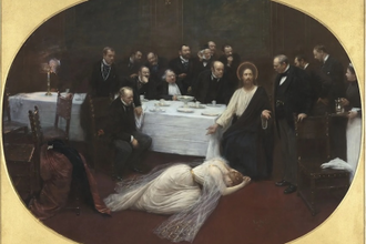 The Magdalen at the House of the Pharisees,  by Jean Béraud, 1891 © Musée d'Orsay, Paris