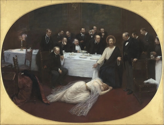 The Magdalen at the House of the Pharisees, by Jean Béraud, 1891 © Musée d'Orsay, Paris